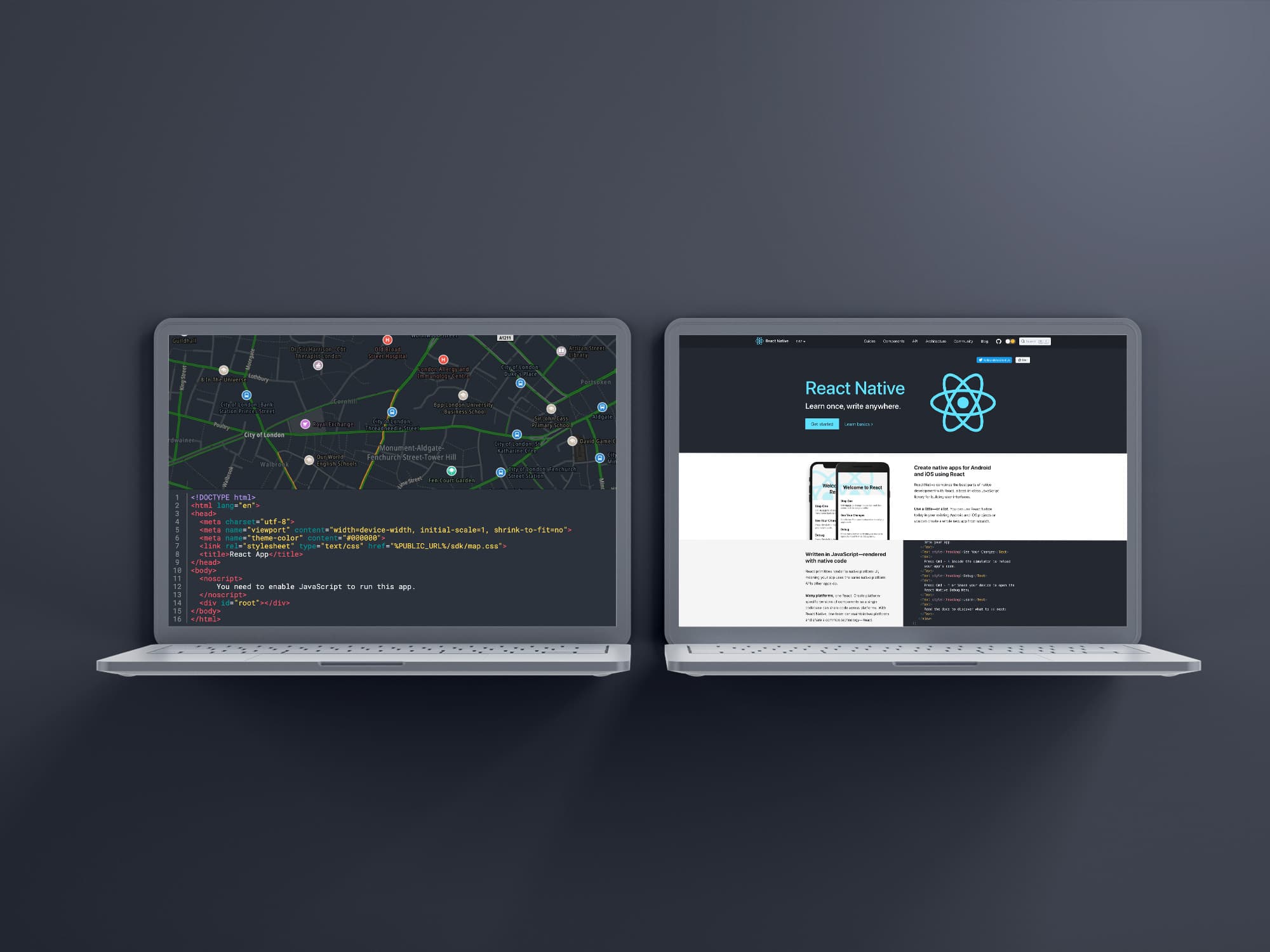 Displaying Multiple Maps with React and TomTom Maps SDK for Web