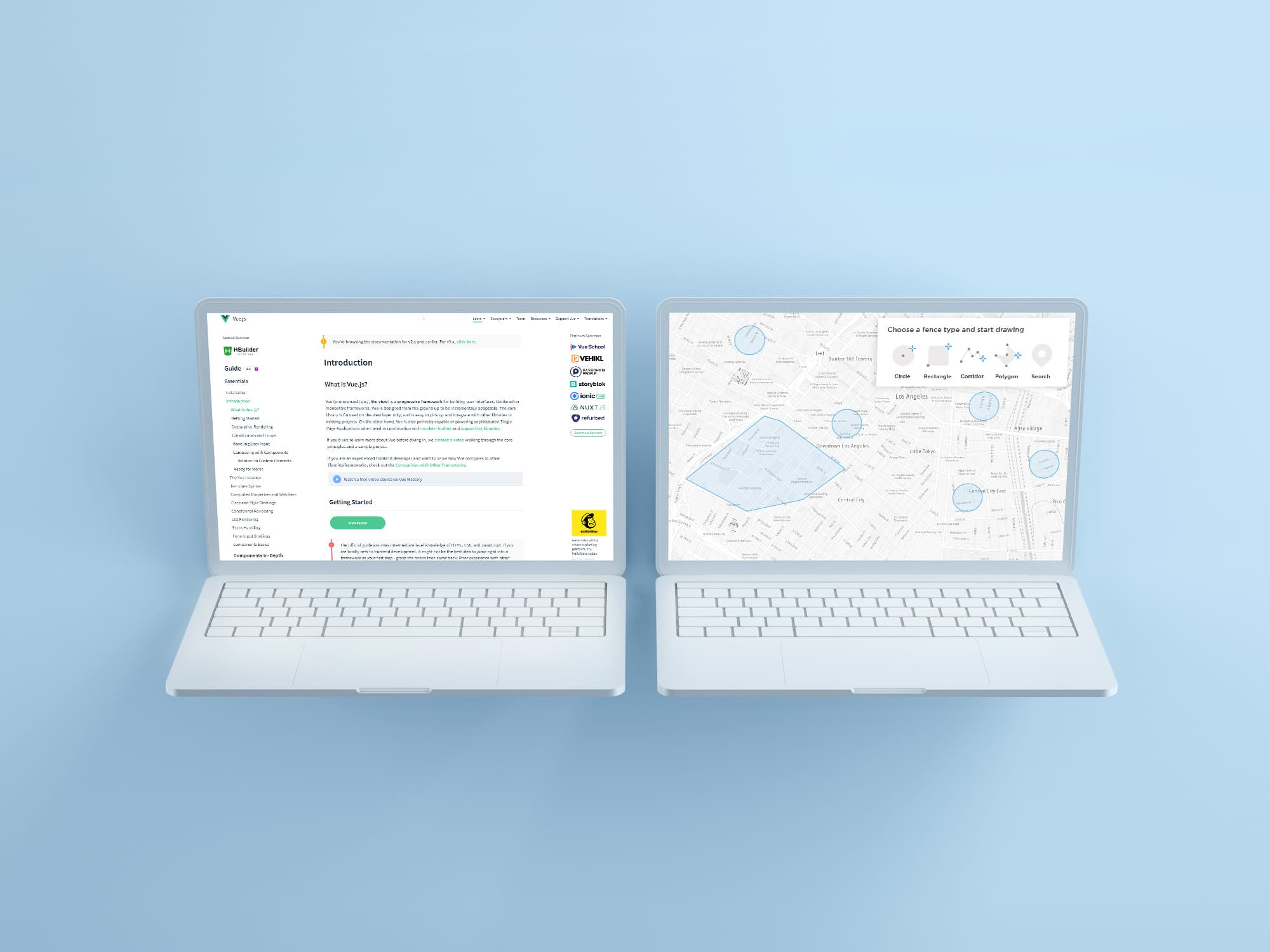 Creating and Using TomTom Geofences with Vue